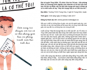 Cuốn sổ tay: Hãy tôn trọng cơ thể tôi